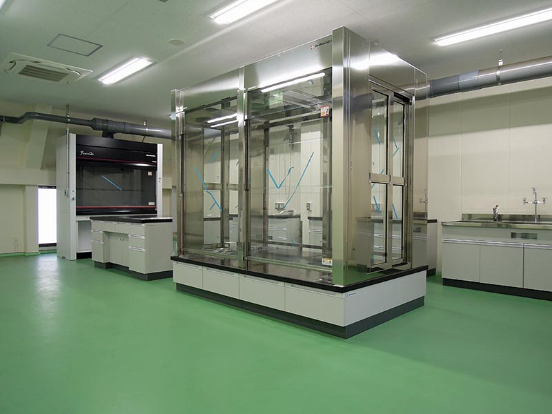 本社にフローリアクタ研究室とプロセス研究室を新設しました | 設備 | Info・Topics | 日本理化学工業株式会社